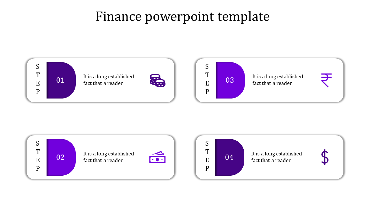 finance powerpoint template-finance powerpoint template-4-purple